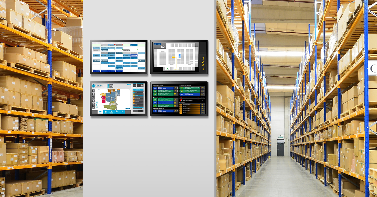 通過使用工業(yè)平板電腦供應商的最新系列觸摸計算機作為智能倉庫管理終端優(yōu)化倉庫操作